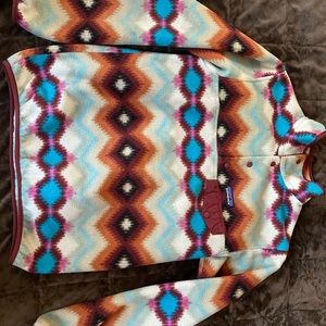 Patagonia Woman’s Fleece Synchilla snap T